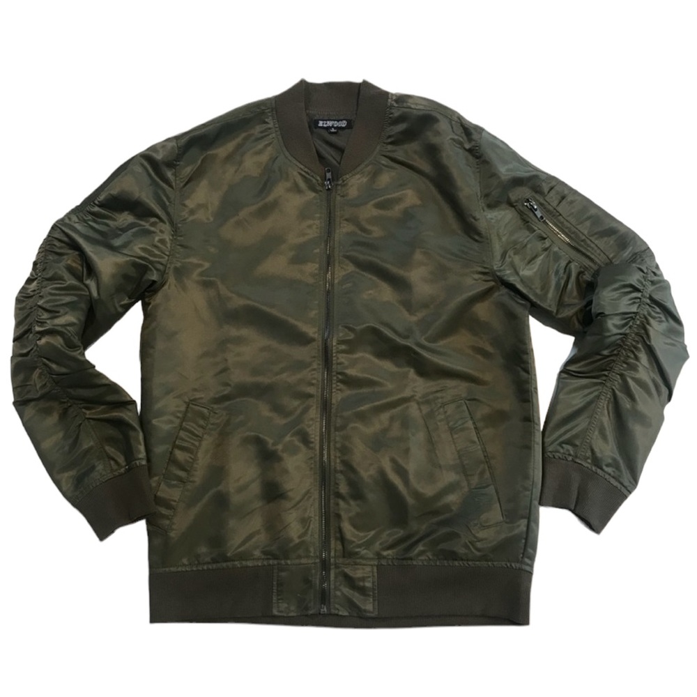 Bomber Style Jacket Lightweight Coat Sz Small
